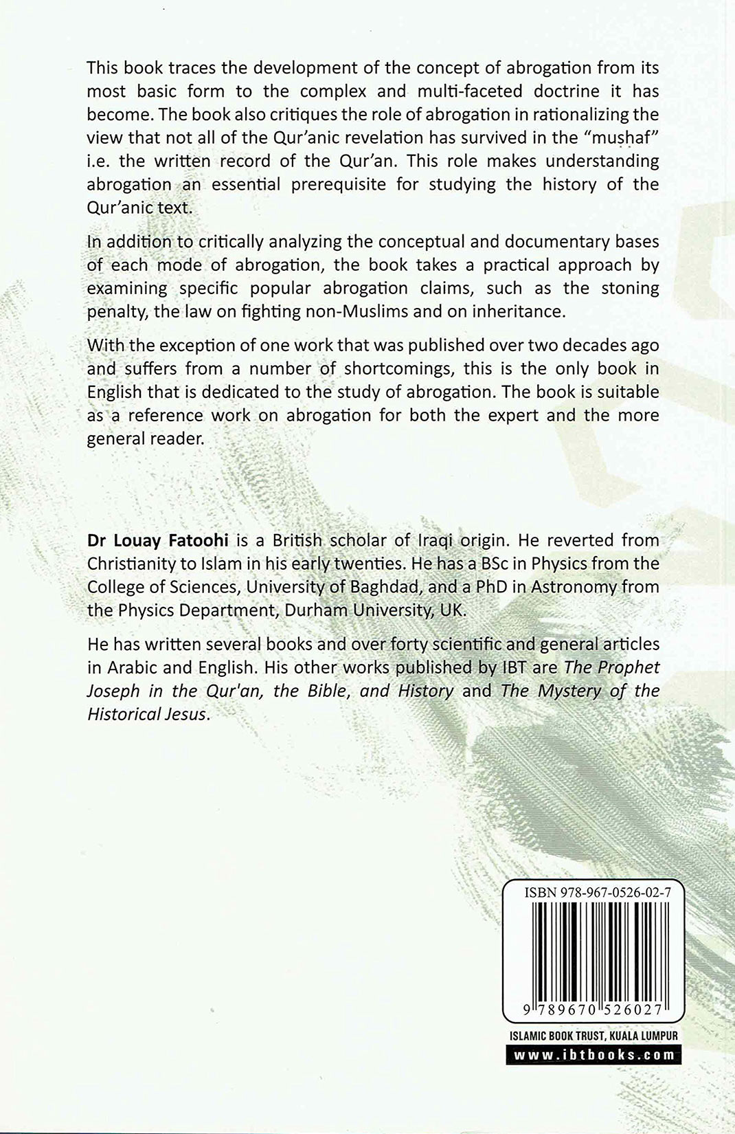 Back Cover